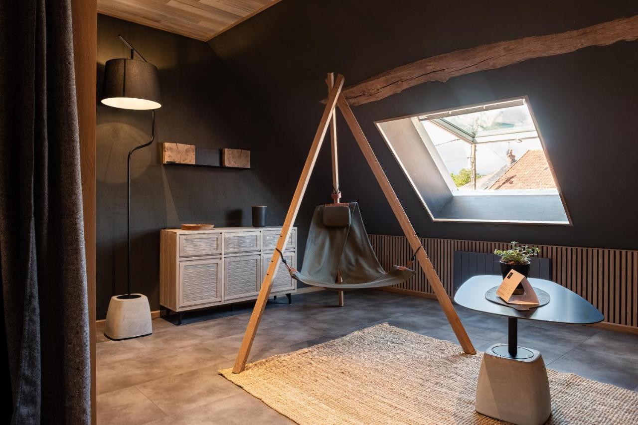 Le Studio Des Pres Verts Suite Design Avec Jacuzzi Privatif Jouey Екстер'єр фото
