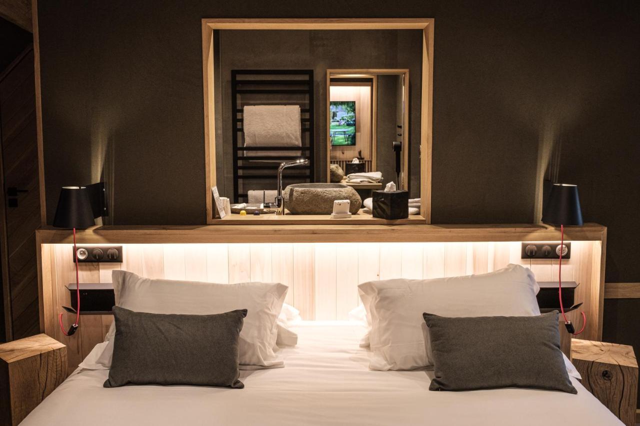 Le Studio Des Pres Verts Suite Design Avec Jacuzzi Privatif Jouey Екстер'єр фото